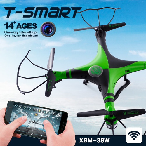 T-SMART WIFI DRONE/ 쿼드콥터 드론 / 와이파이 / 카메라 동영상 기능 / 실시간모니터링